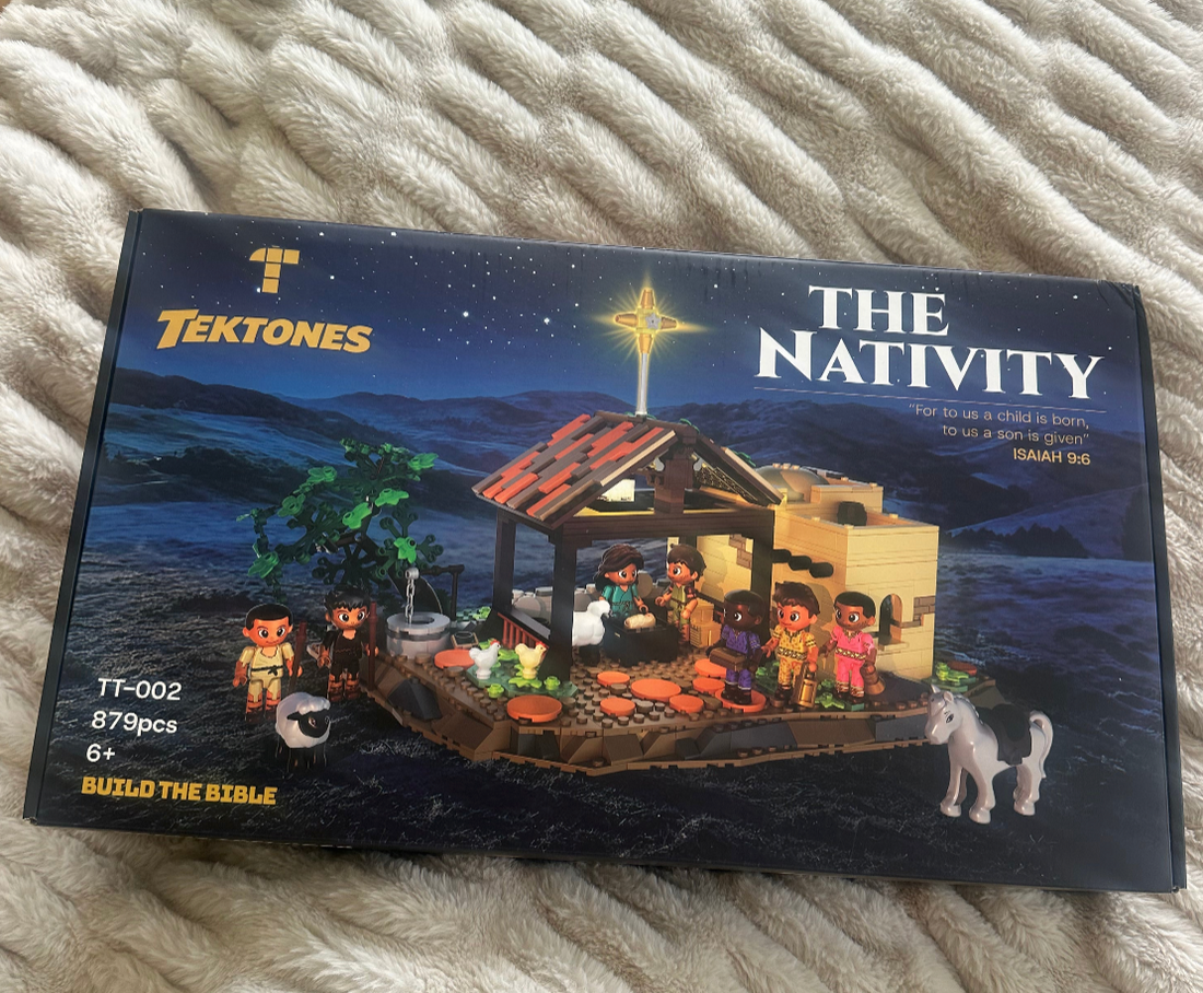 The Tektones Nativity set box